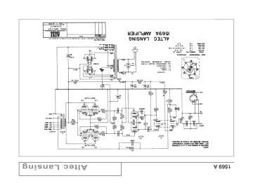 Altec Lansing 1569A schematic circuit diagram